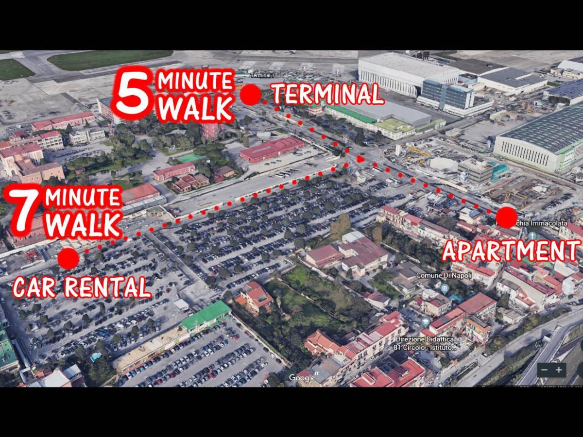 Ferienwohnung La Casetta Arancione Nell'Aeroporto Di Napoli Exterior foto